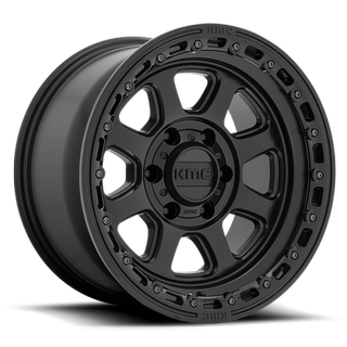 Change main image to: KMC , Satin Black w/Gloss Black Lip