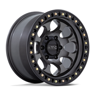 Change main image to: KMC , Anthracite w/Satin Black Lip