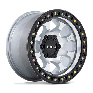 Change main image to: KMC , Machined w/Satin Black Lip