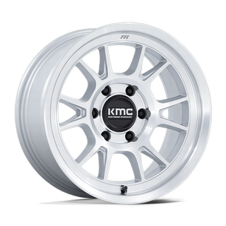 Change main image to: KMC , Gloss Silver w/Machined Face