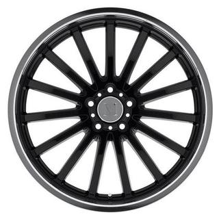 Change main image to: Mandrus , Gloss Black w/Mirror Cut Lip