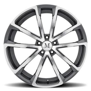 Change main image to: Mandrus , Gloss Gunmetal w/Mirror Cut Face