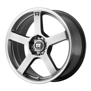 Change main image to: Motegi , Dark Silver Machined Flange