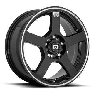 Change main image to: Motegi , Gloss Black w/Machined Flange