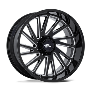 Moto Metal Siege MO986 Black W/ Machined Face 20x12 -44 with