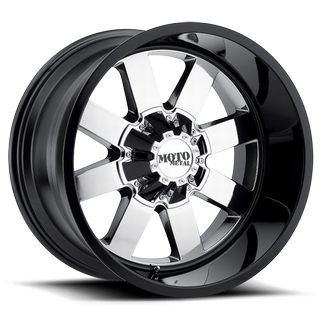 Change main image to: Moto Metal , PVD CENTER W/ GLOSS BLACK LIP