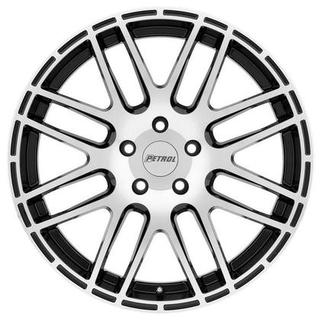 Change main image to: Petrol , Gloss Black w/Machine Cut Face