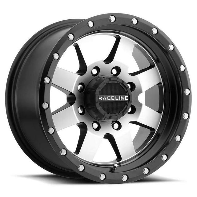Raceline : DEFENDER (Black w/Machined Face)