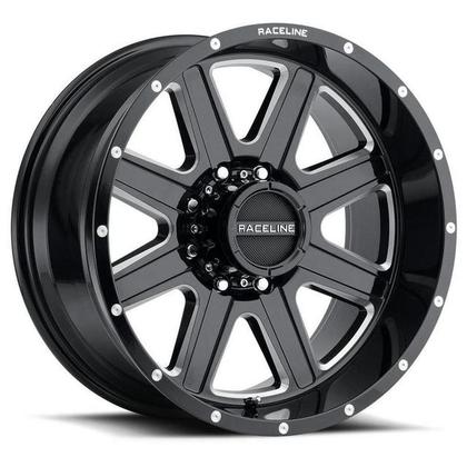 Click to view Raceline HOSTAGE (Black w/Machined Face)
