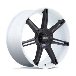 Change main image to: Rotiform , Gloss White w/M-black Spokes
