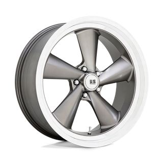 Change main image to: US Mags , Anthracite w/Diamond Cut Lip