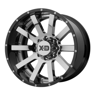 Change main image to: XD Series , CHROME CENTER W/ GLOSS BLACK MILLED LIP