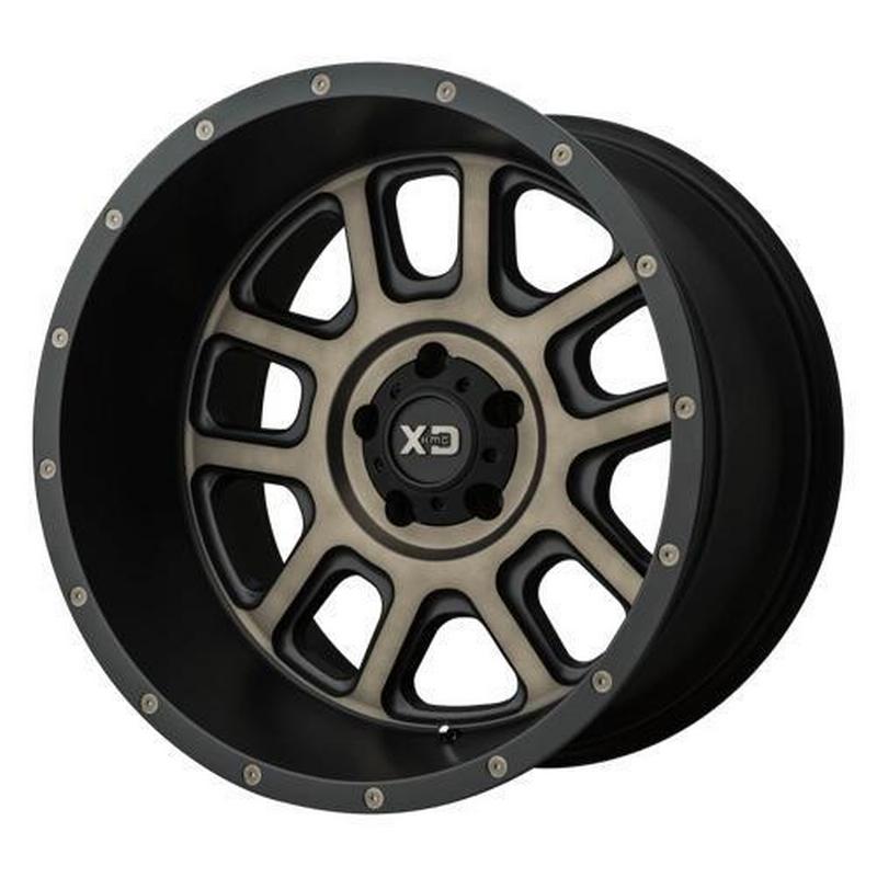 Xd Series DELTA XD828 6x5.5 6x139.7 Matte Bronze Wheels